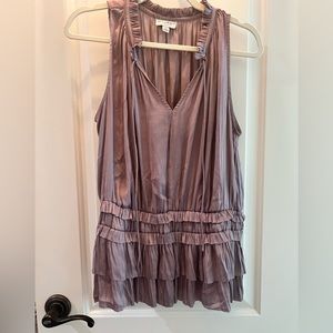 Current Air Mauve Sleeveless Blouse